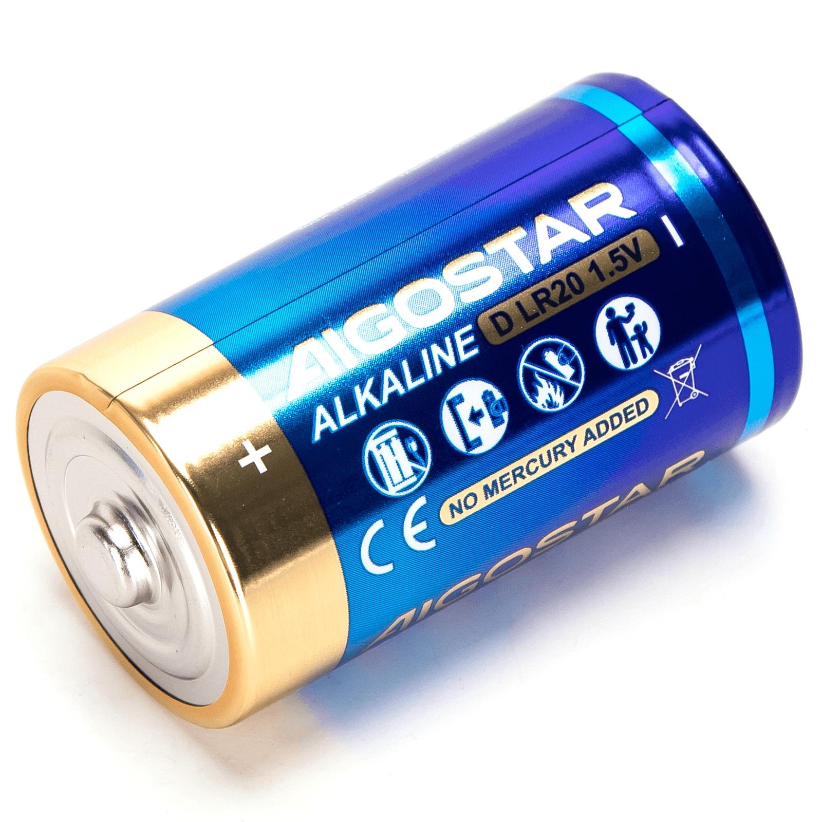 Alkaline battery LR20 D-2B 1.5V 2pcs