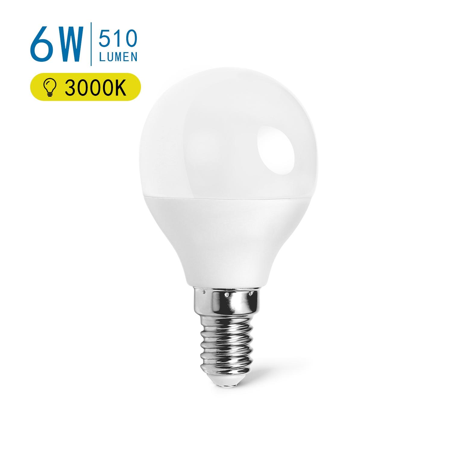 LED E14 6W G45