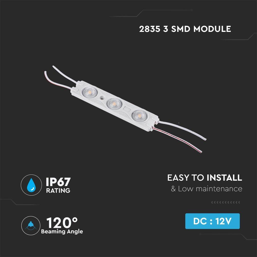 1.5W Moduł LED, Barwa: Zielony, IP67, VTAC, SKU 5128