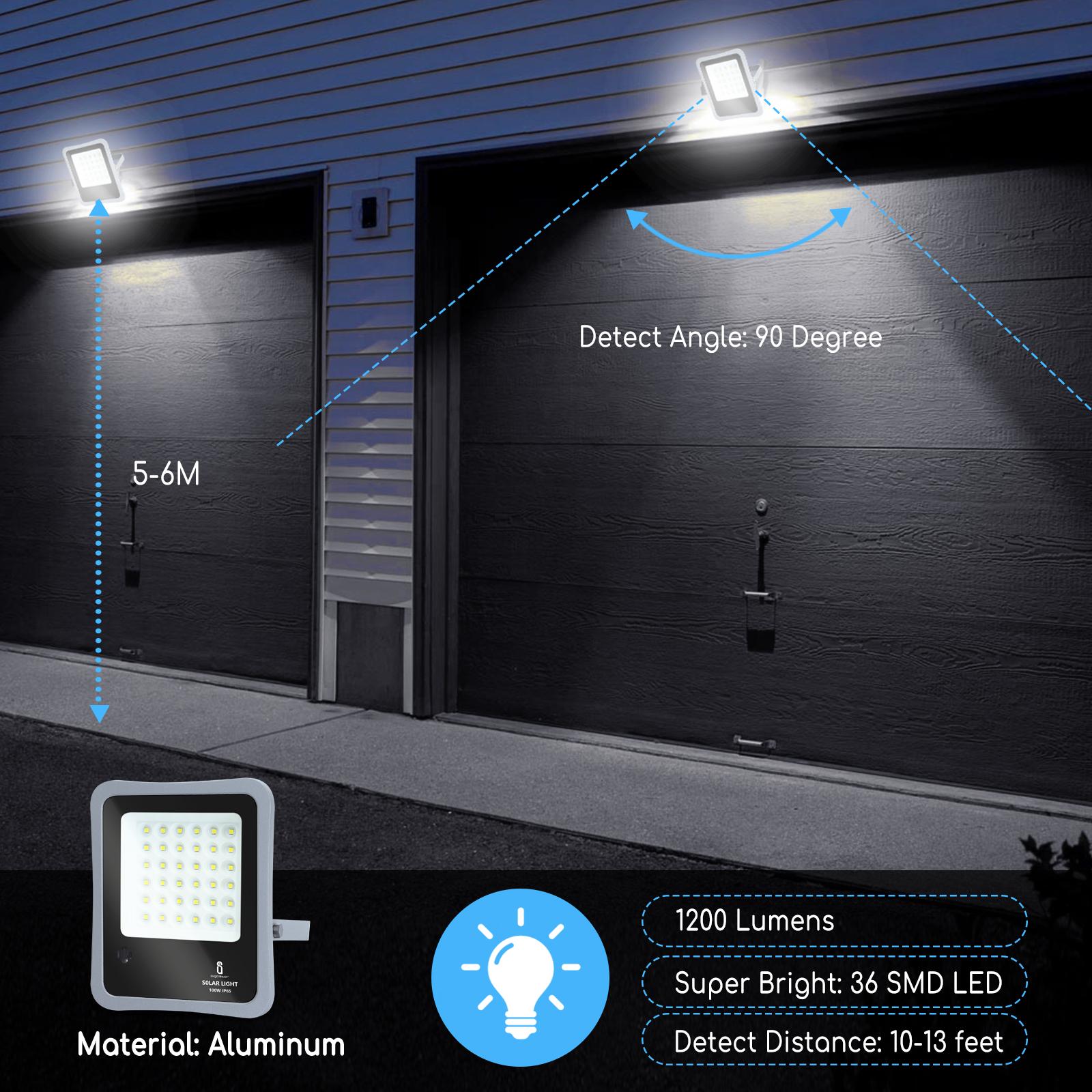 Solar flood light 100W IP65