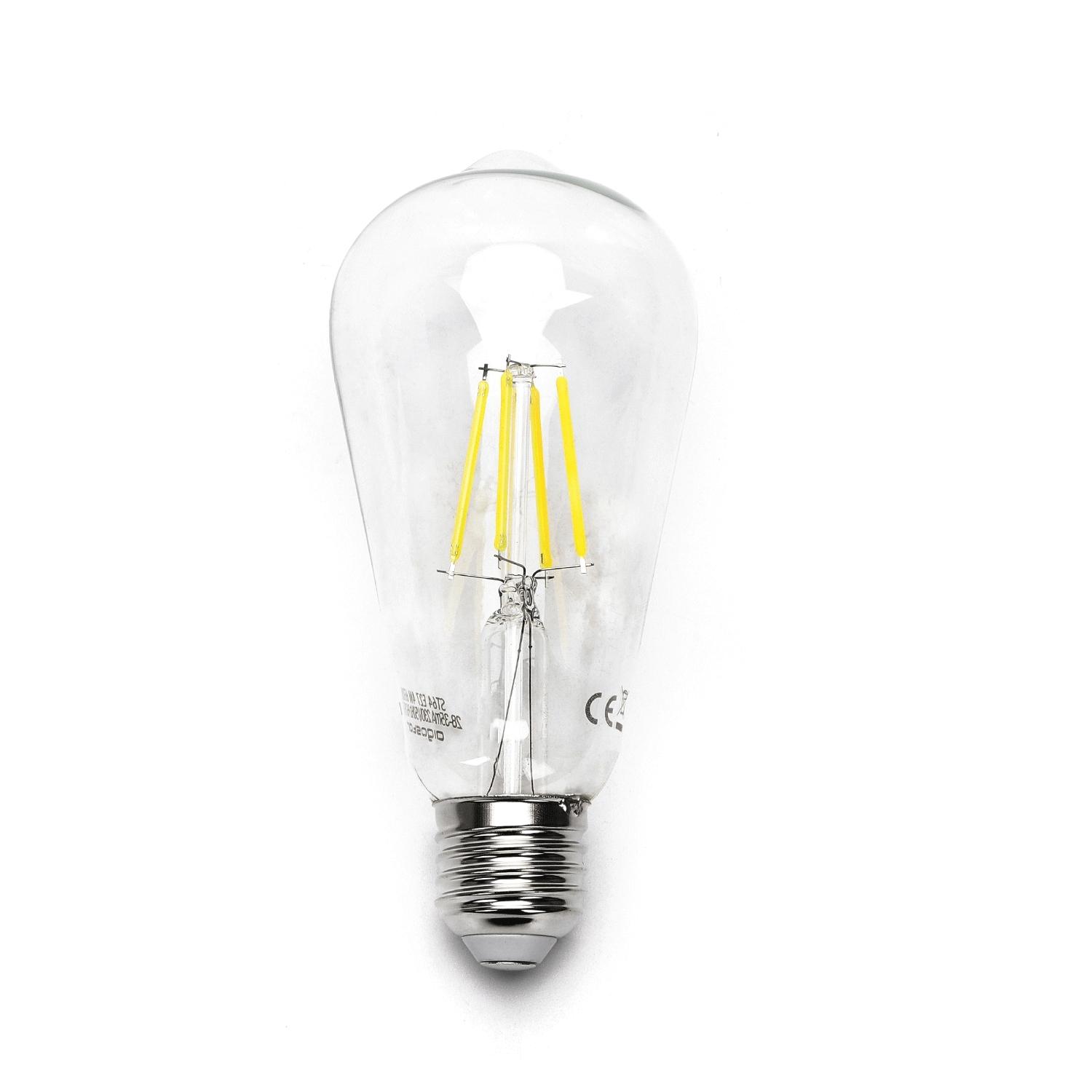 Żarówka LED Filament (Przezroczysta) ST64 E27 18W