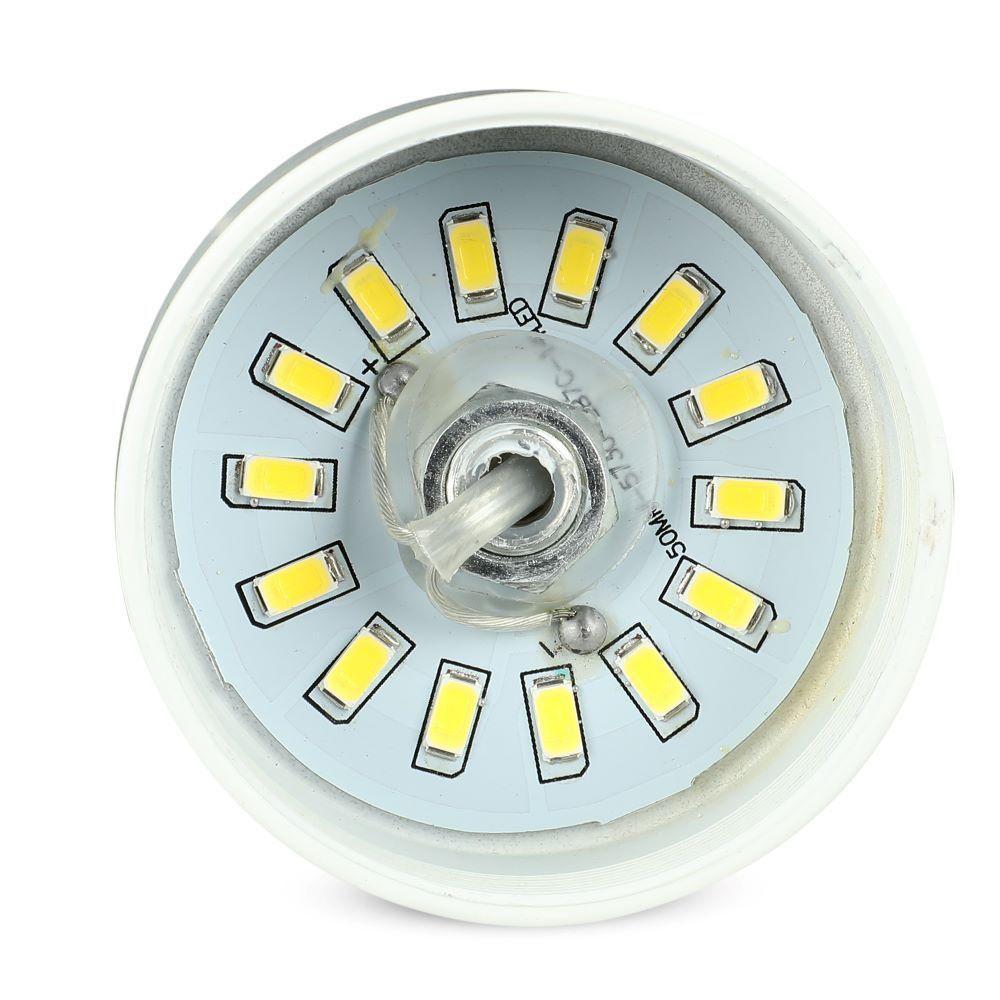 7W Lampa Wisząca LED, Klosz: Akryl, Złoty, Barwa:4000K, VTAC, SKU 3930