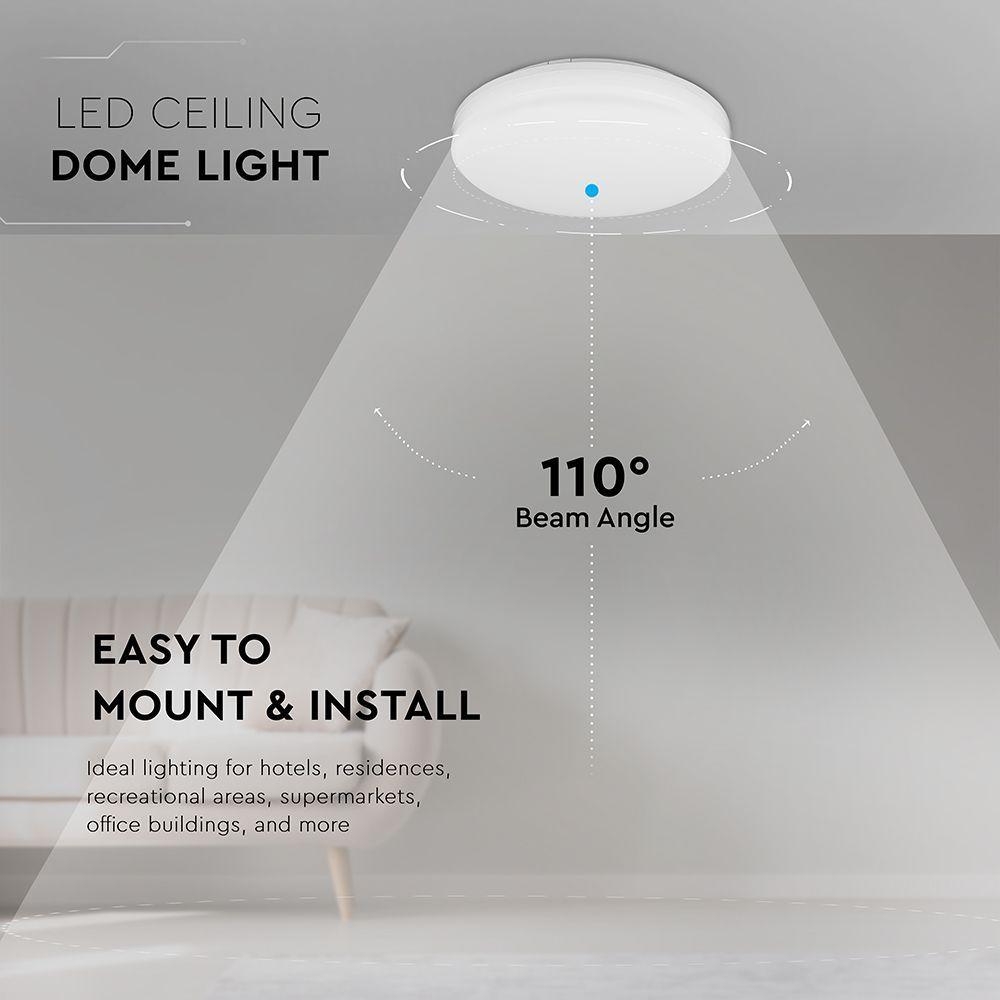 VT-8033 15W LED CEILING LIGHT SAMSUNG CHIP 4000K ROUND