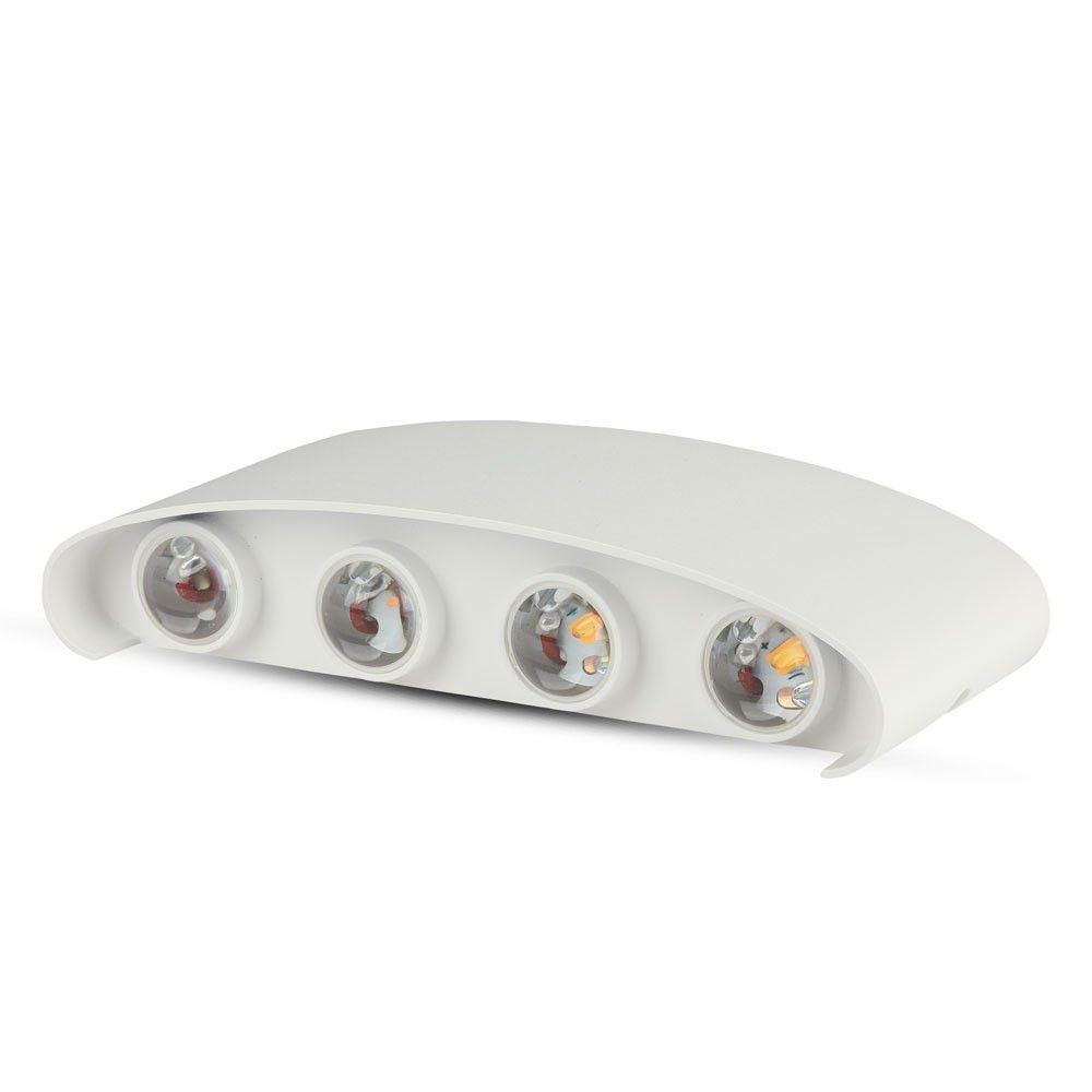 VT-848 8W LED UP-DOWN WALL LIGHT(BRIDGELUX CHIP) 4000K-SAND WHITE