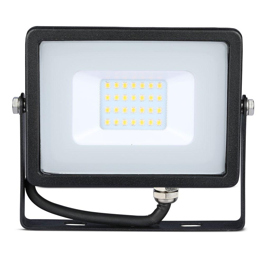 VT-20 20W SMD FLOODLIGHT SAMSUNG CHIP 6400K BLACK BODY