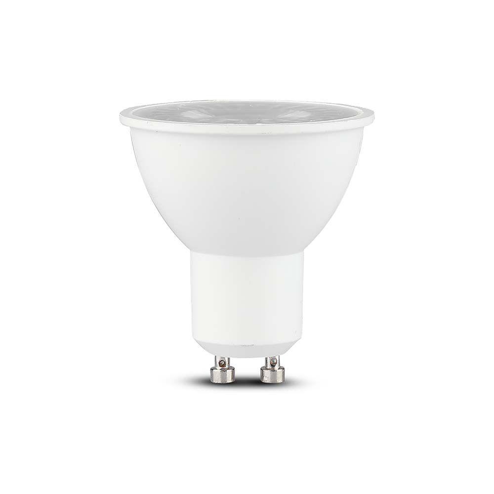 4.5W GU10 Żarówka LED, Chip SAMSUNG, Barwa:6400K, Trzonek: GU10, VTAC, SKU 21511