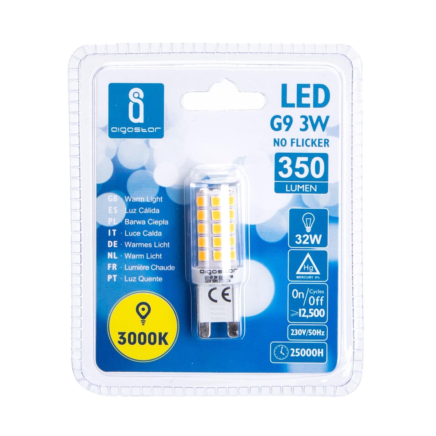 LED G9 (bez migotania)