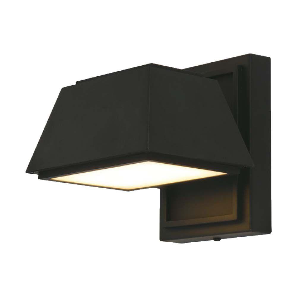 VT-1192 15W LED OUTDOOR WALL LIGHT 16x16.5x16.4mm 3000K BLACK BODY IP65