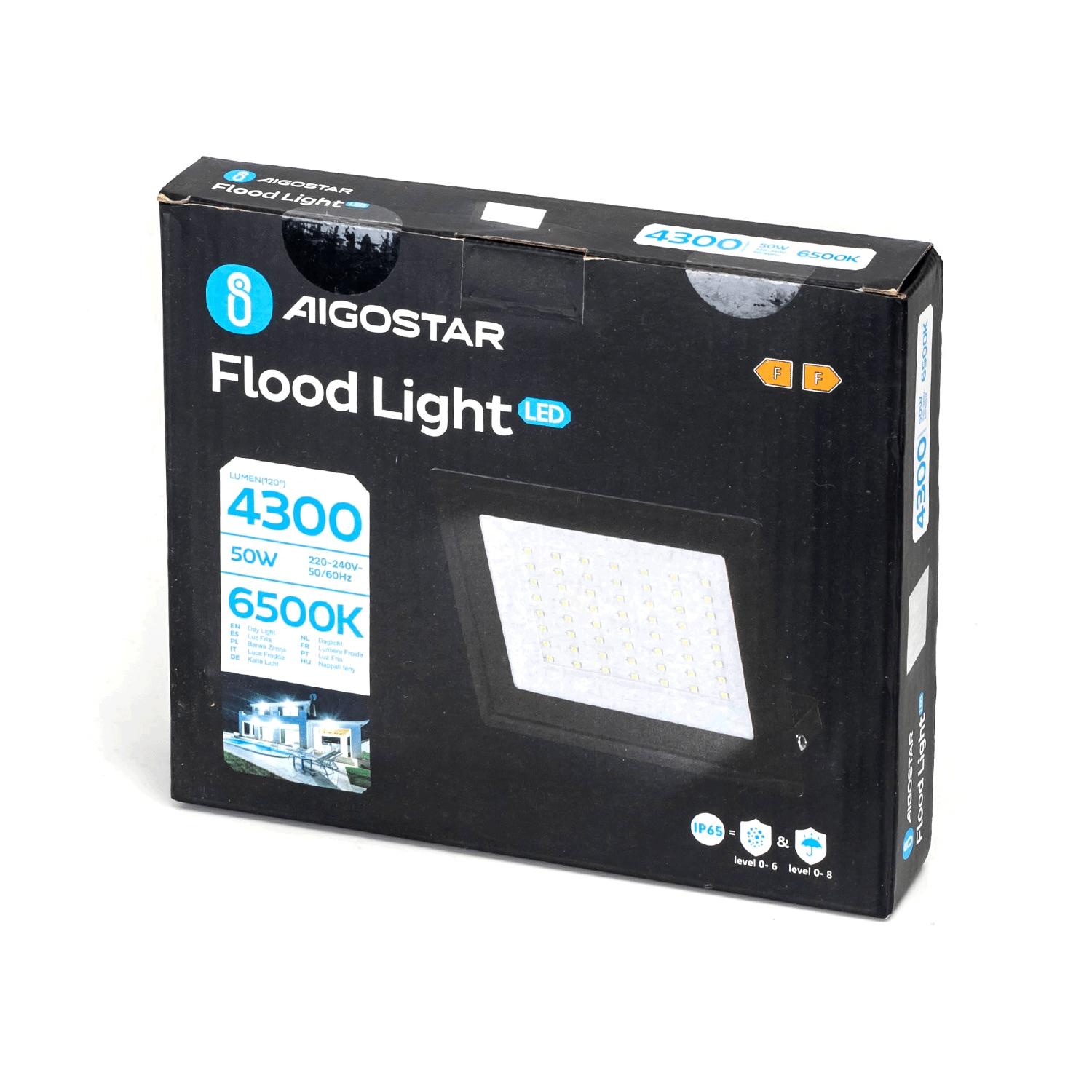 LED Floodlight Black 50W (Die-casting)