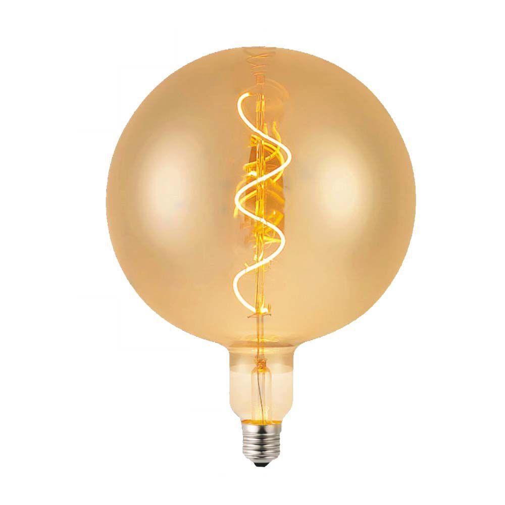 VT-2270 4W G200 SPIRAL FILAMENT BULB 2700K AMBER GLASS