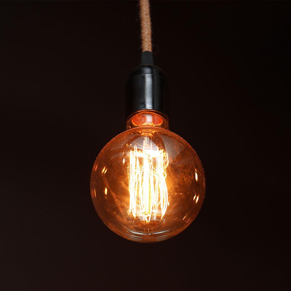 VT-2195 4W G125 LED ART FILAMENT BULB AMBER GLASS 1800K E27