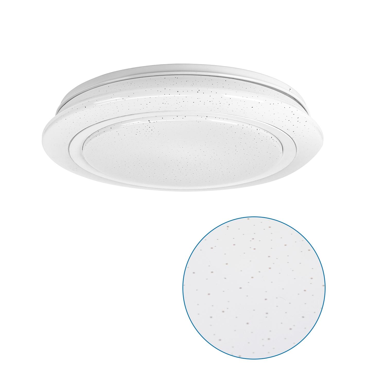 Smart Ceiling Light CCT 36W+RGB 3W 3000K-6500K Φ500*65 mm