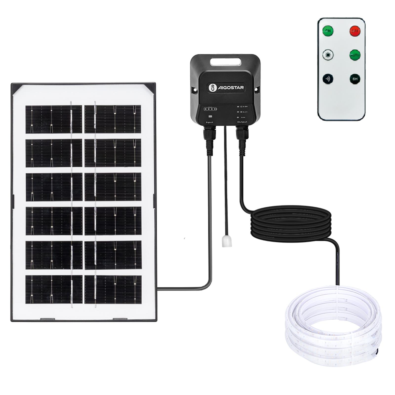 SOLAR LIGHT/SPLIT/with Batterie/STRIP LIGHT/5M+3M LINE/50W/2700K/10M STRIP LIGHT