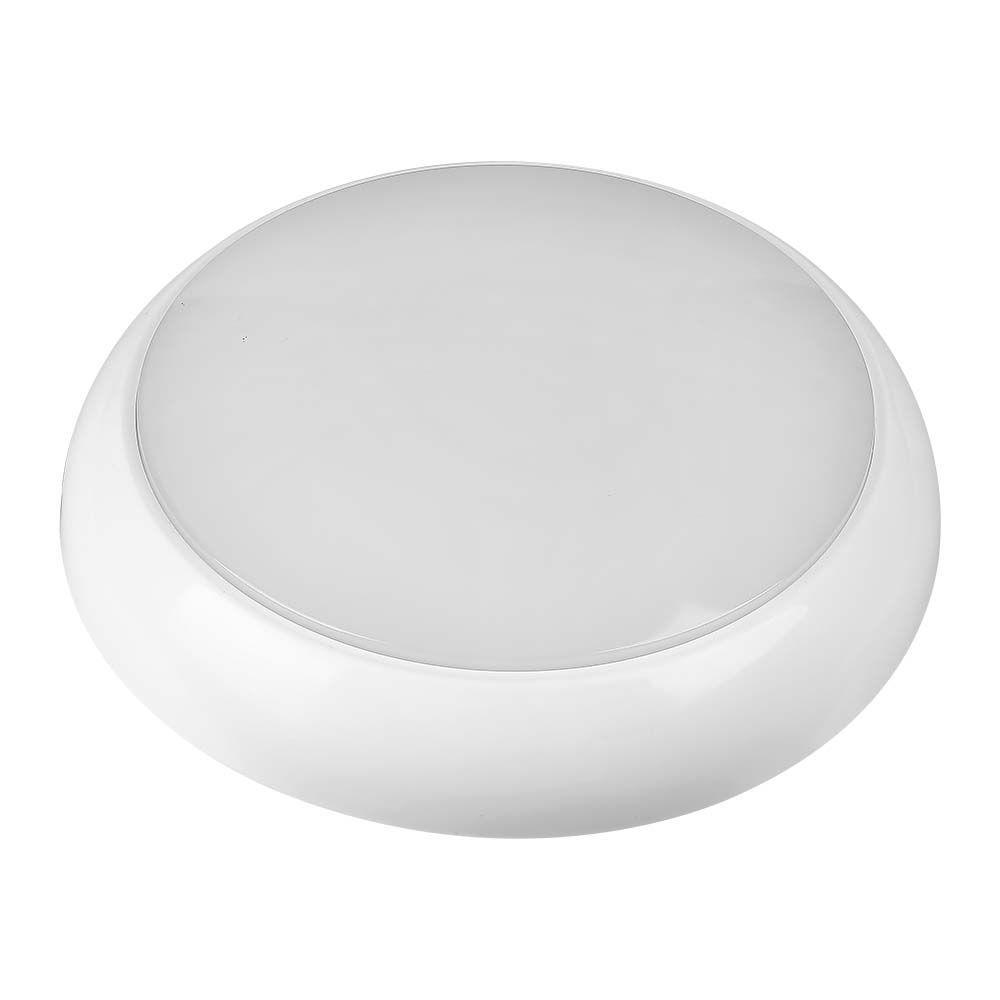 10W Plafon LED (Zasilanie awaryjne i czujnik), Chip SAMSUNG, Barwa:4000K, VTAC, SKU 21817