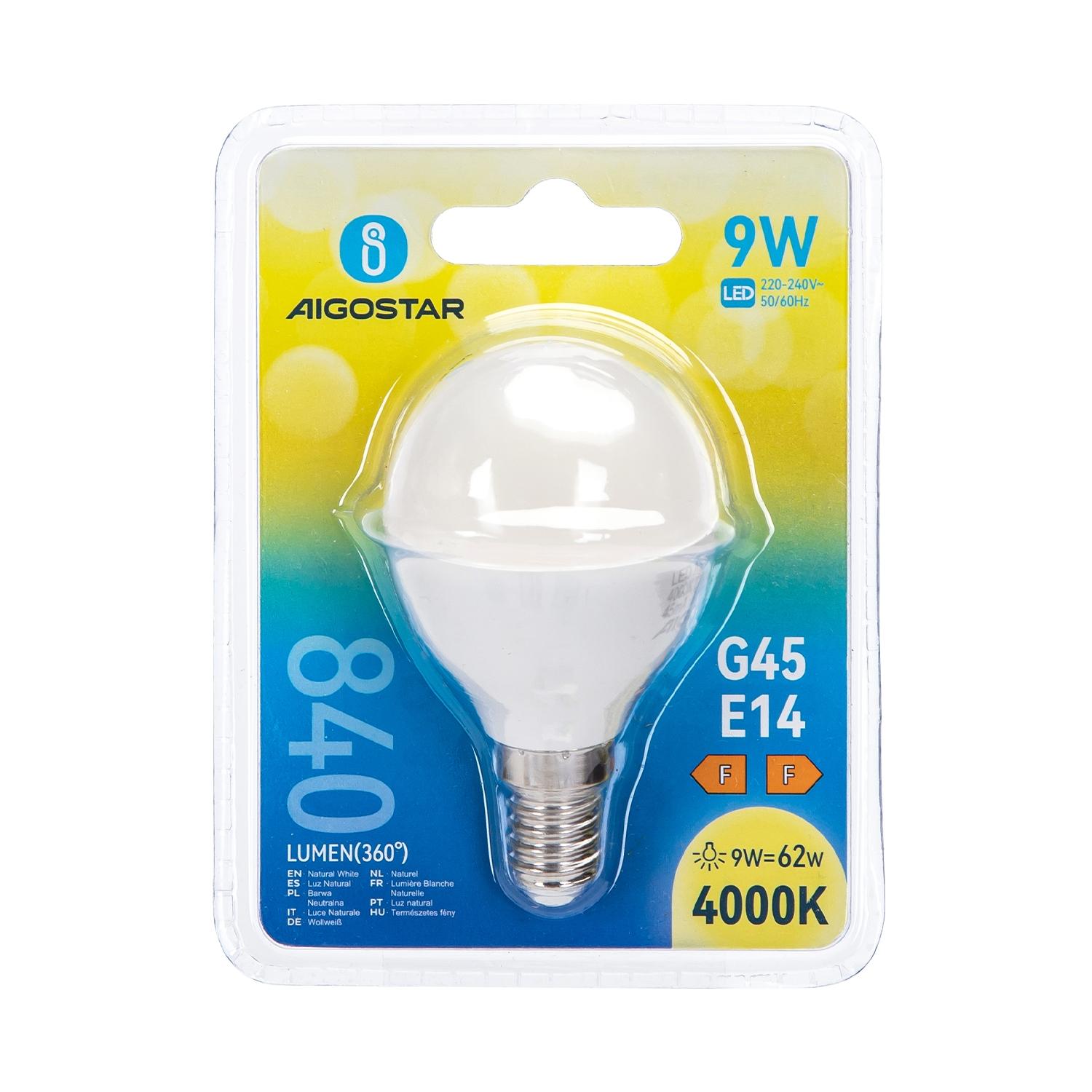 LED E14 9W G45