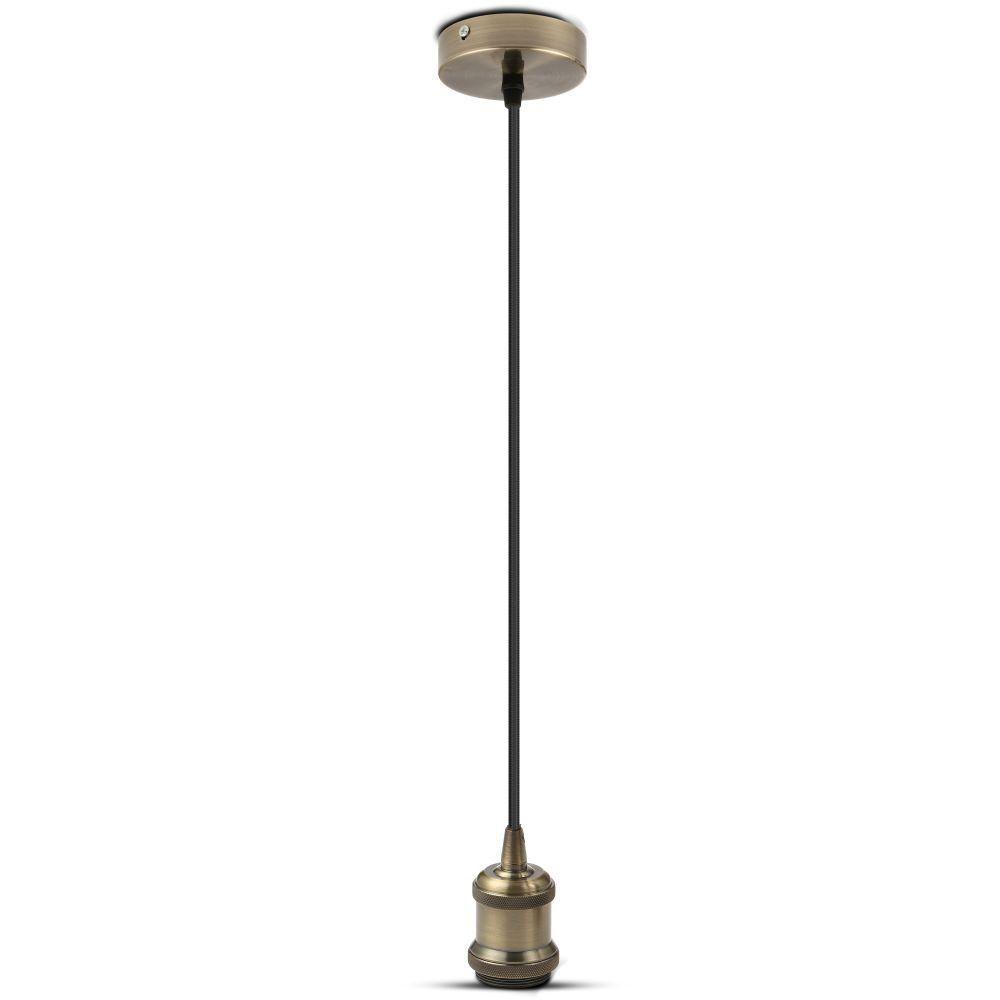 VT-7555 METAL PENDANT LIGHT-E27 HOLDER-BRONZE