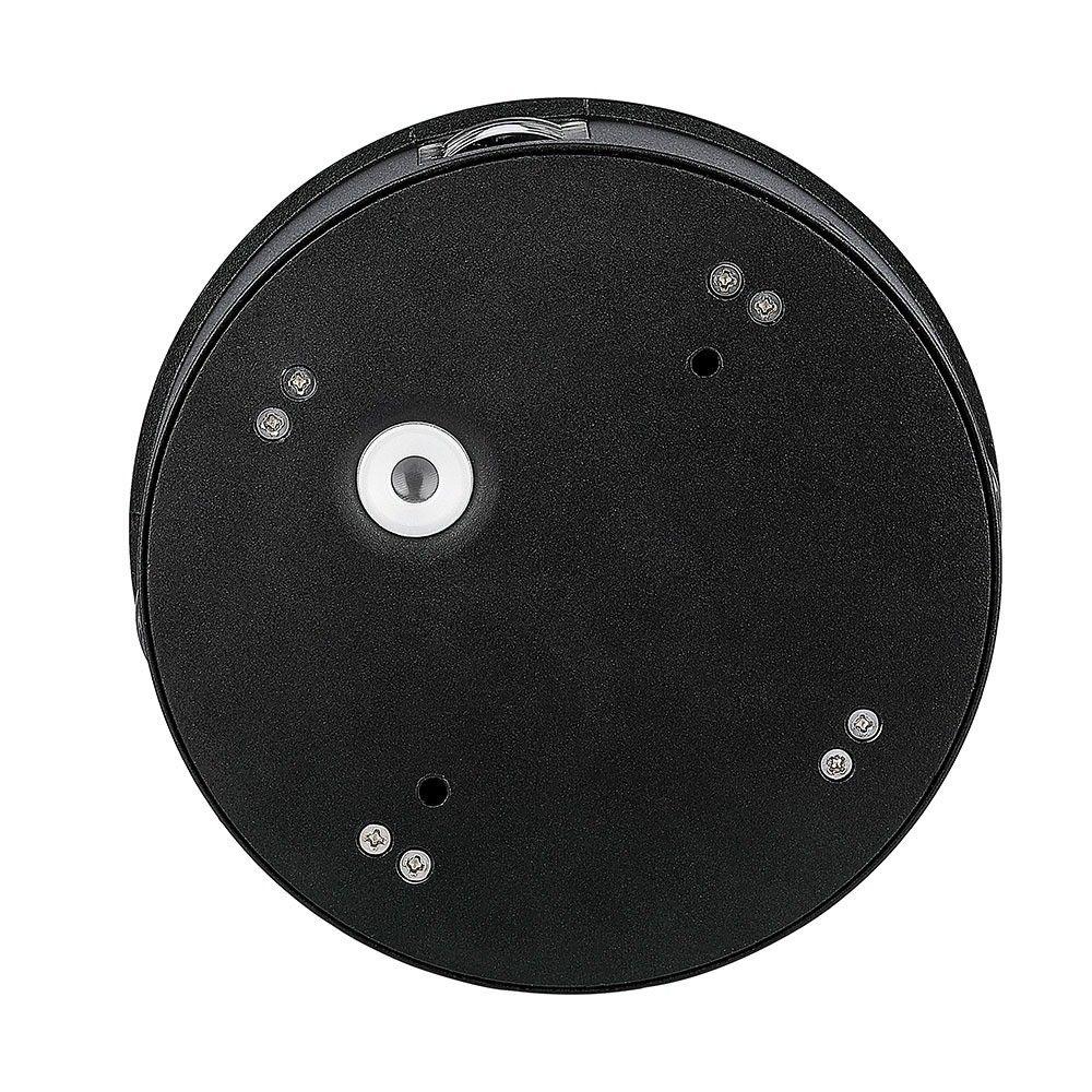 VT-706 4W LED WALL LIGHT 3000K IP65 BLACK BODY ROUND