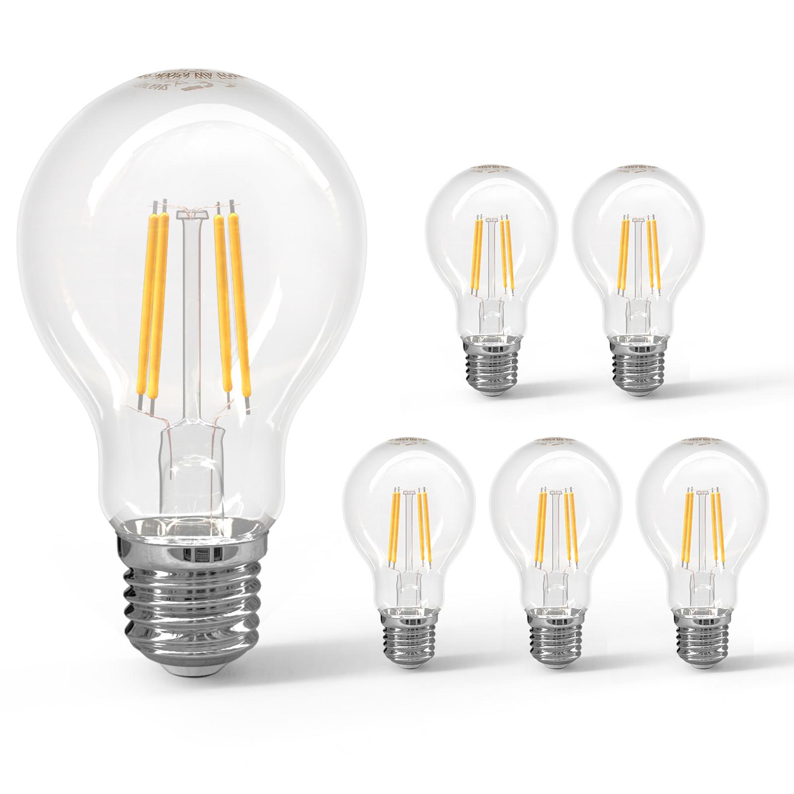 LED Filament Bulb (Clear) A60 E27 4W