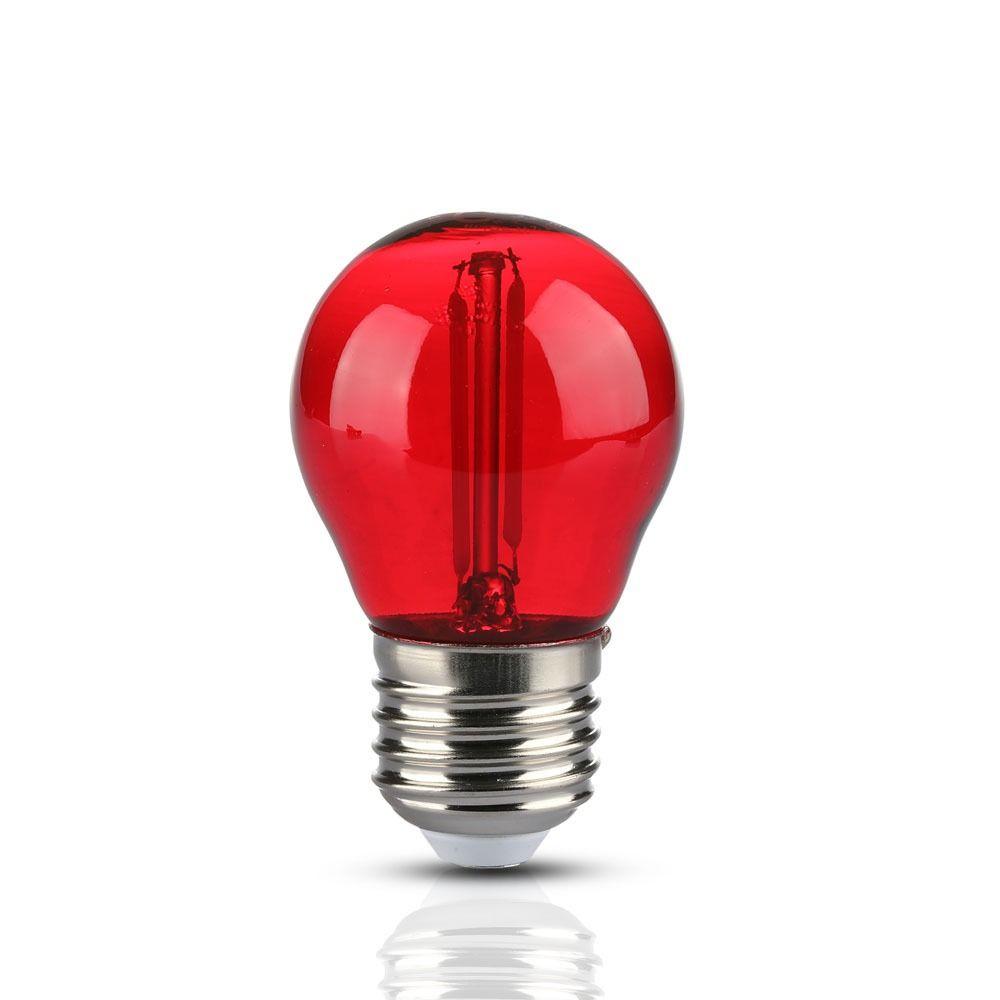 VT-2132 2W G45 LED RED COLOR FILAMENT BULB E27