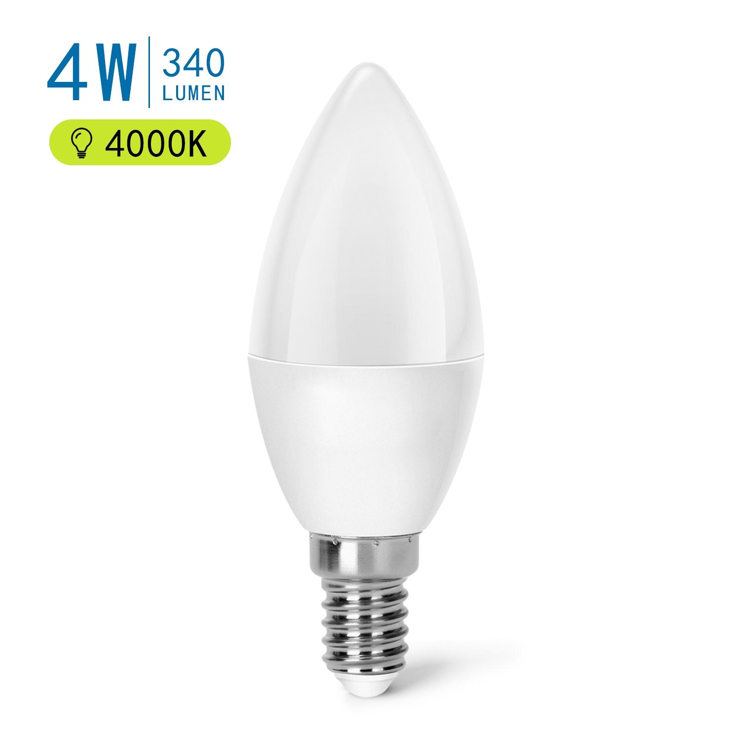 LED C37 E14 4W