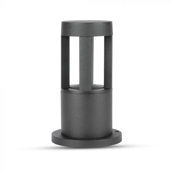 VT-830 10W LED BOLLARD LIGHT 3000K BLACK BODY 25CM HEIGHT