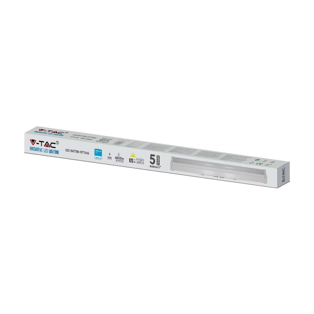 VT-8-54-N 50W LED BATTEN FITTING 150CM SAMSUNG CHIP 6400K 6000LM