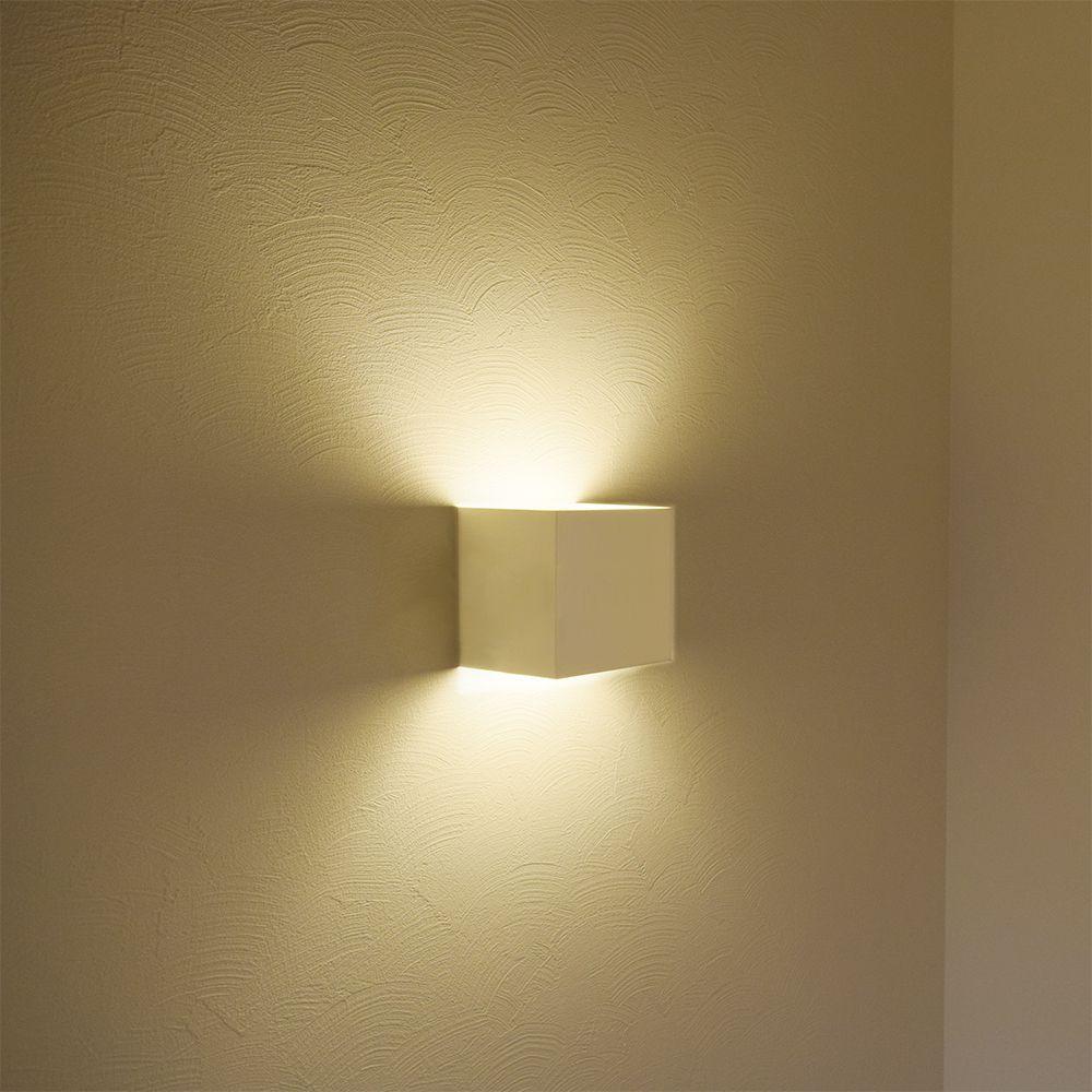 VT-759 5W WALL LAMP BRIDGELUX CHIP 3000K WHITE SQUARE