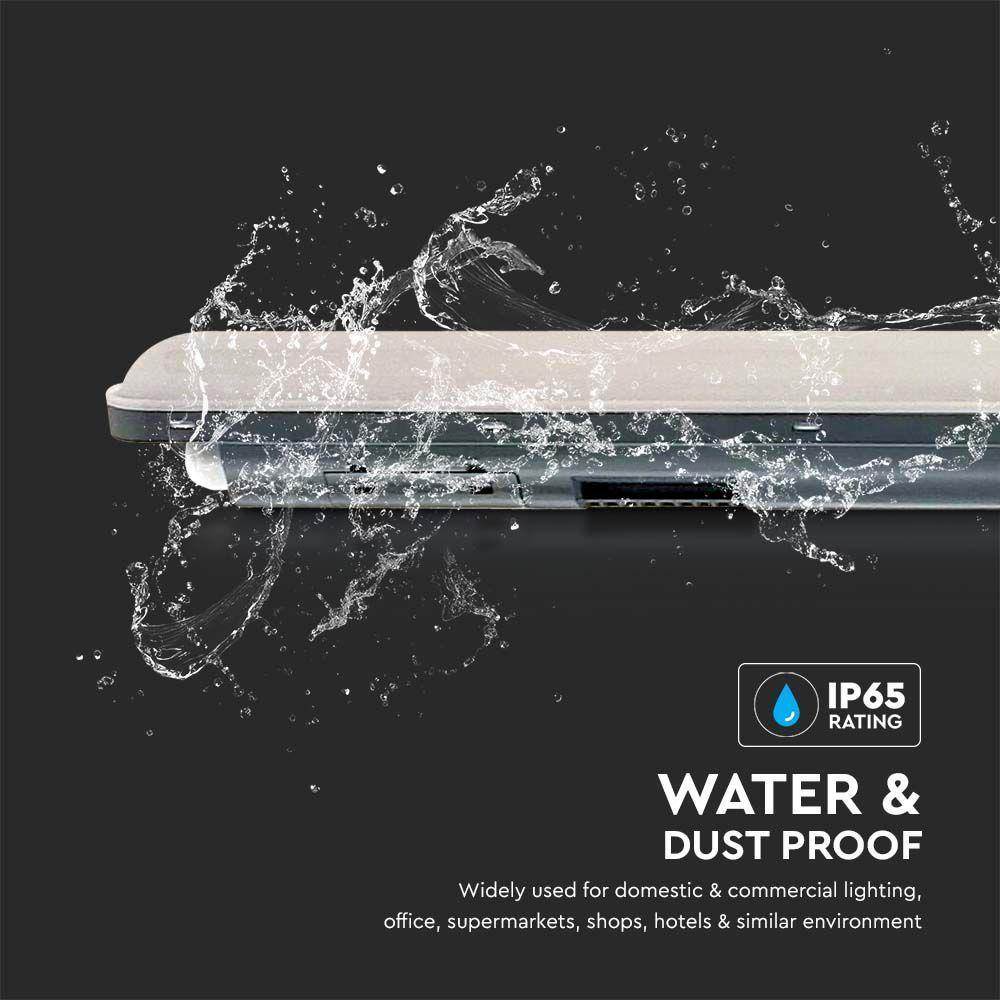 VT-1253 36W LED WP X-SERIES ECONOMICAL TUBE 120CM 6500K 120LM/W