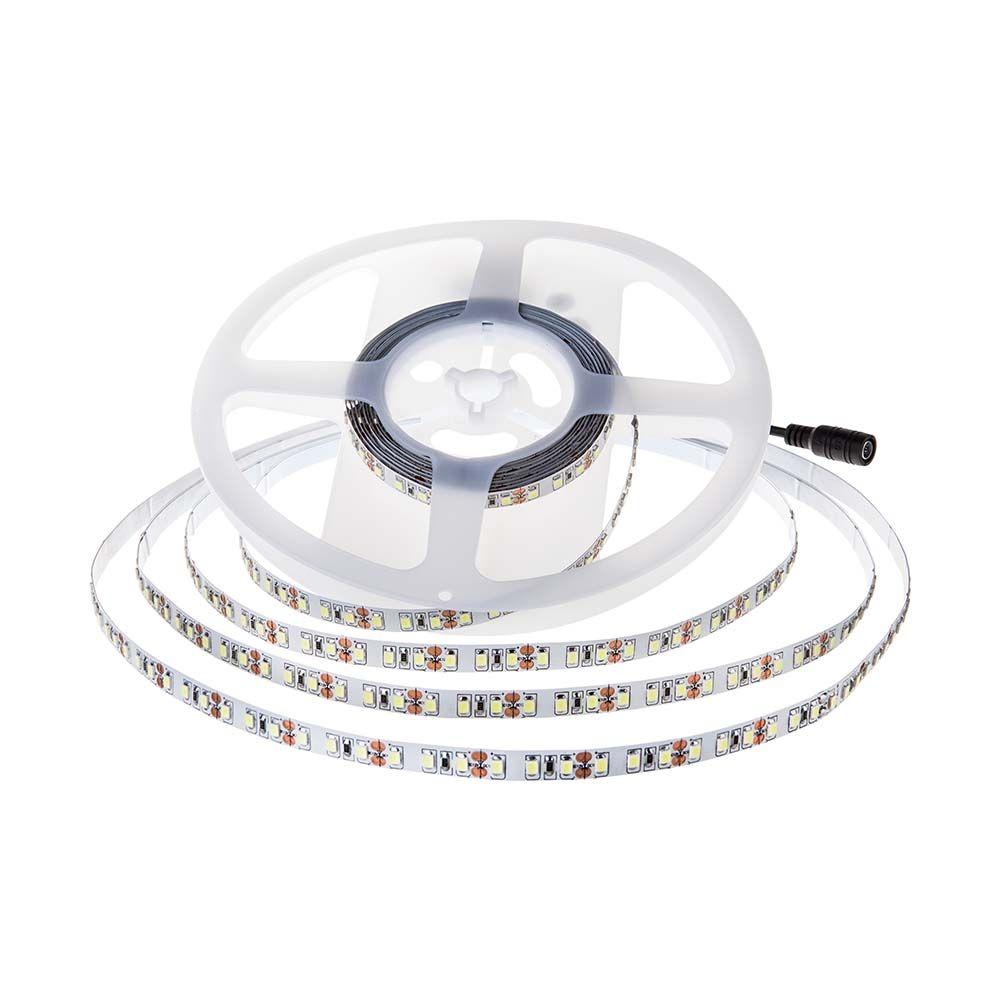 12W Taśma LED, Barwa:6400K, IP20, Zasilanie: 24V, Rolka:5m, VTAC, SKU 212598