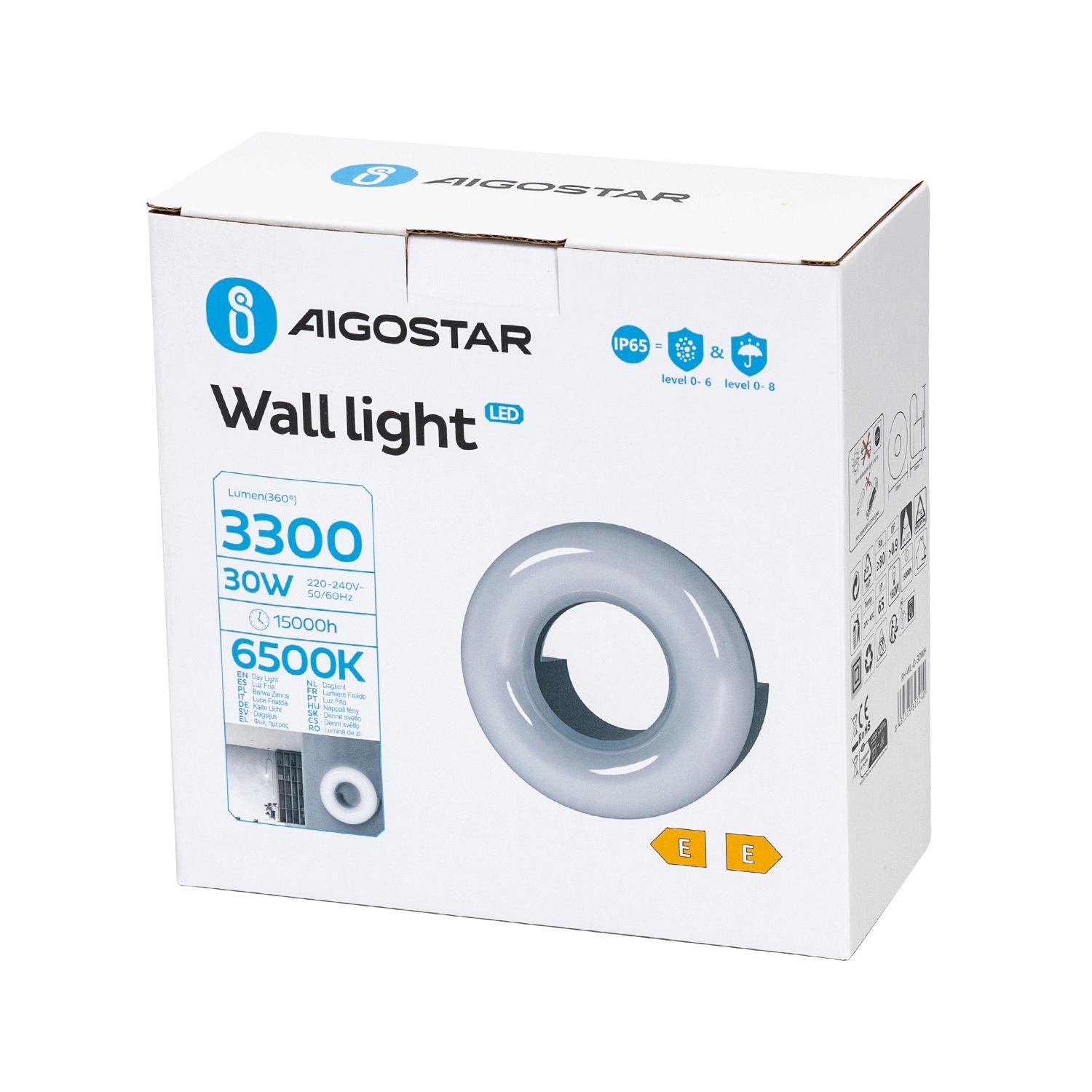 Moisture-proof Wall Light 30W 6500K