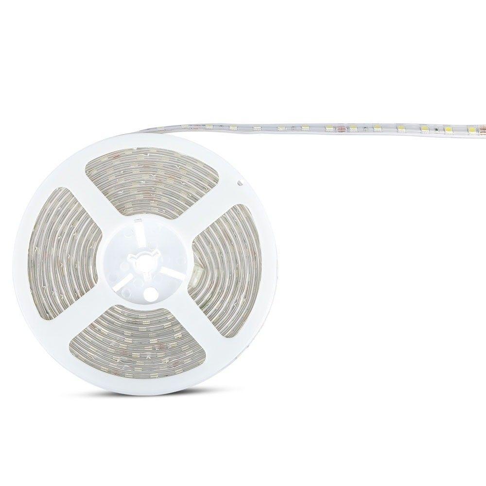 VT-5050-60 9W/M LED STRIPLIGHT 6400K IP65,24V (5M/ROLL)(PRICE PER M)