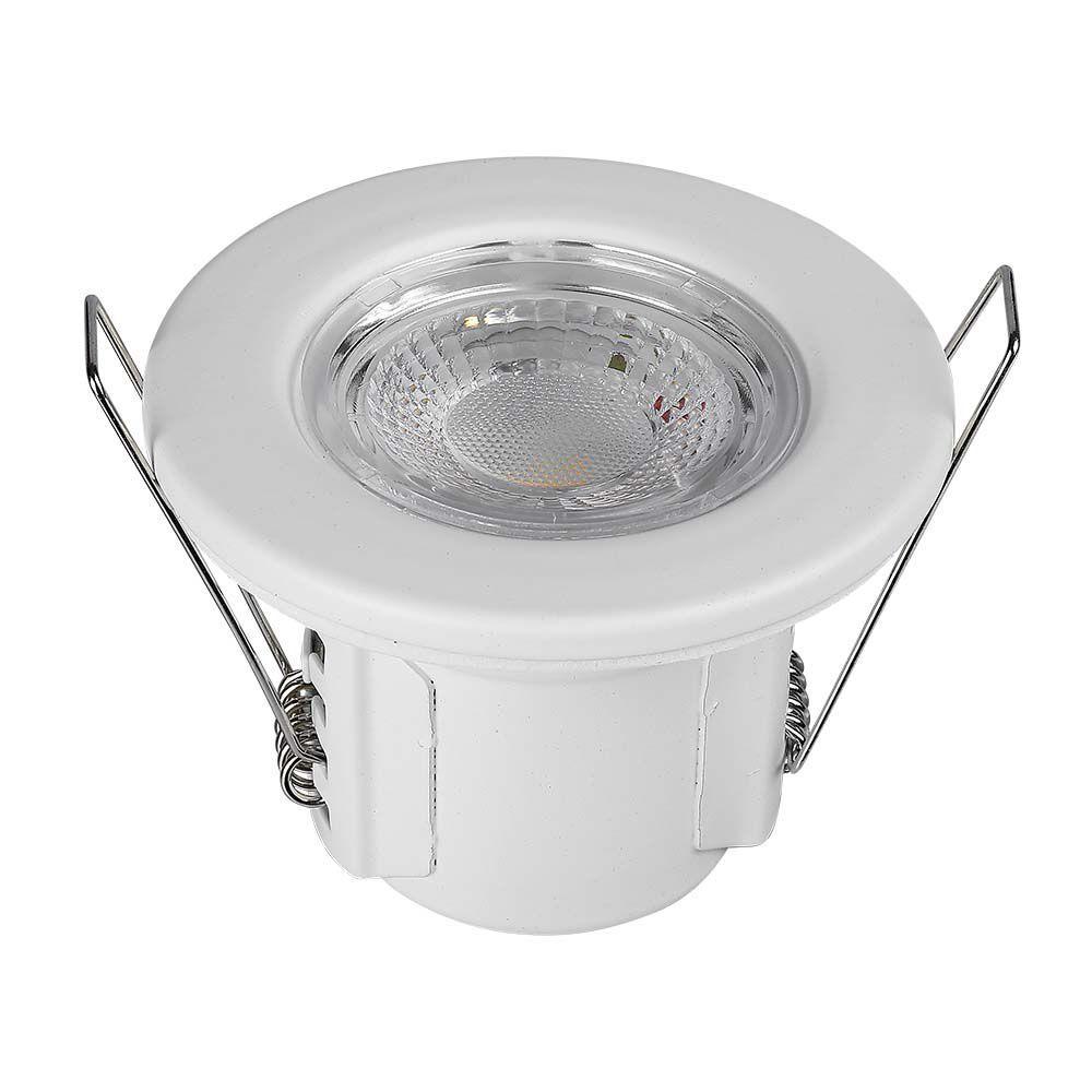 VT-885 5W SPOTLIGHT FIRERATED FITTING SAMSUNG CHIP 4000K WHITE 10PCS/PACK