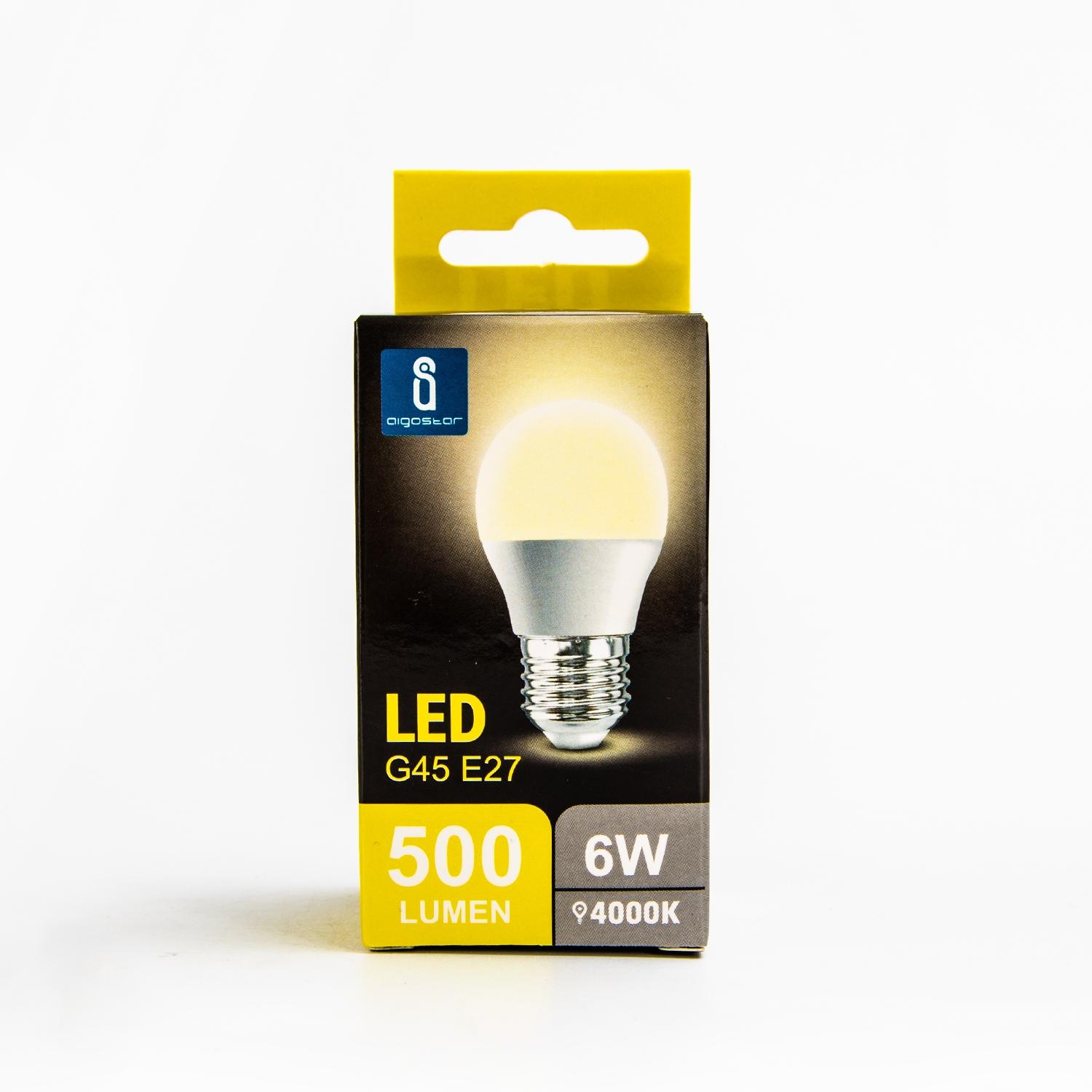 LED E27 G45 6W