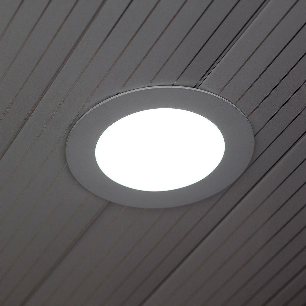 VT-2207 22W LED SLIM PANEL LIGHT 3000K ROUND