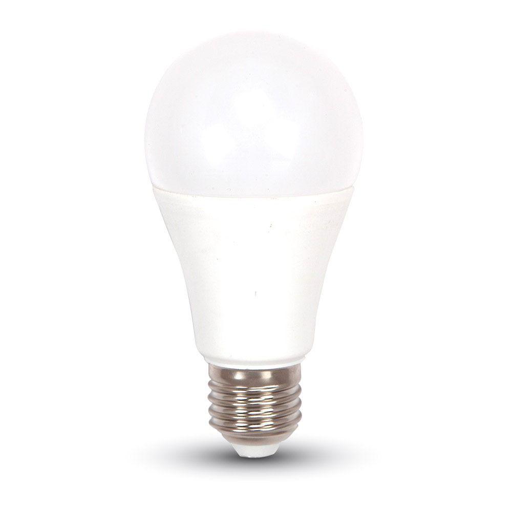 VT-2016 9W A60 PLASTIC SENSOR LED BULB 2700K E27 200'D