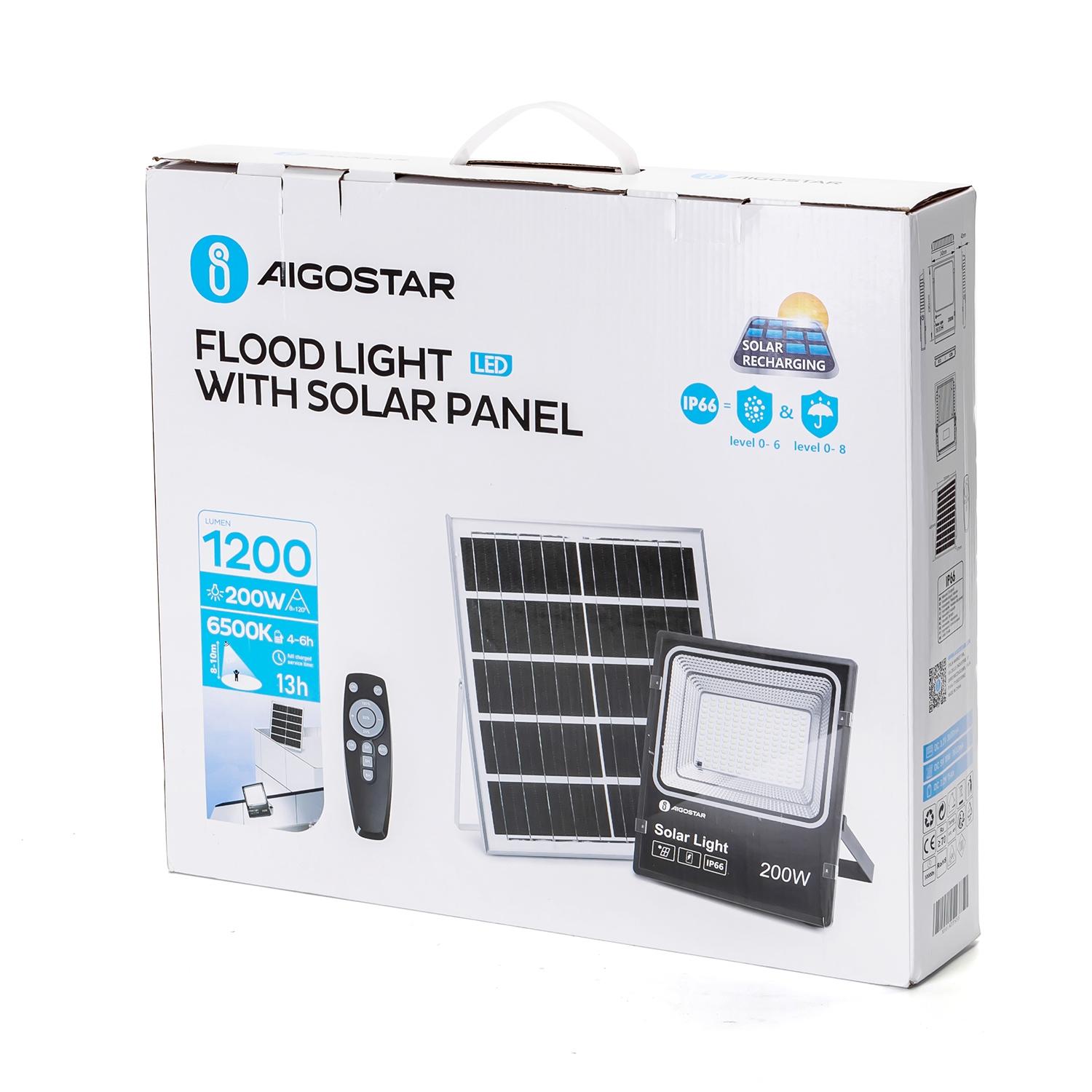 Solar flood light 200W IP66