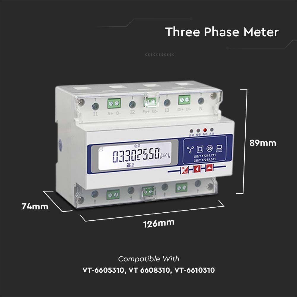 THREE PHASE METER FOR VT-6605310, VT 6608310, VT-6610310