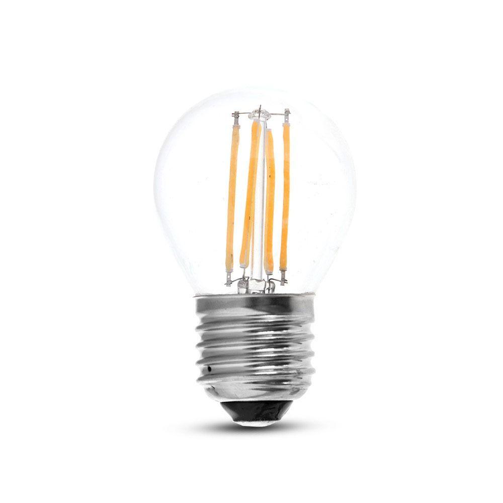 VT-1980 4W G45 FILAMENT BULB 6400K E27