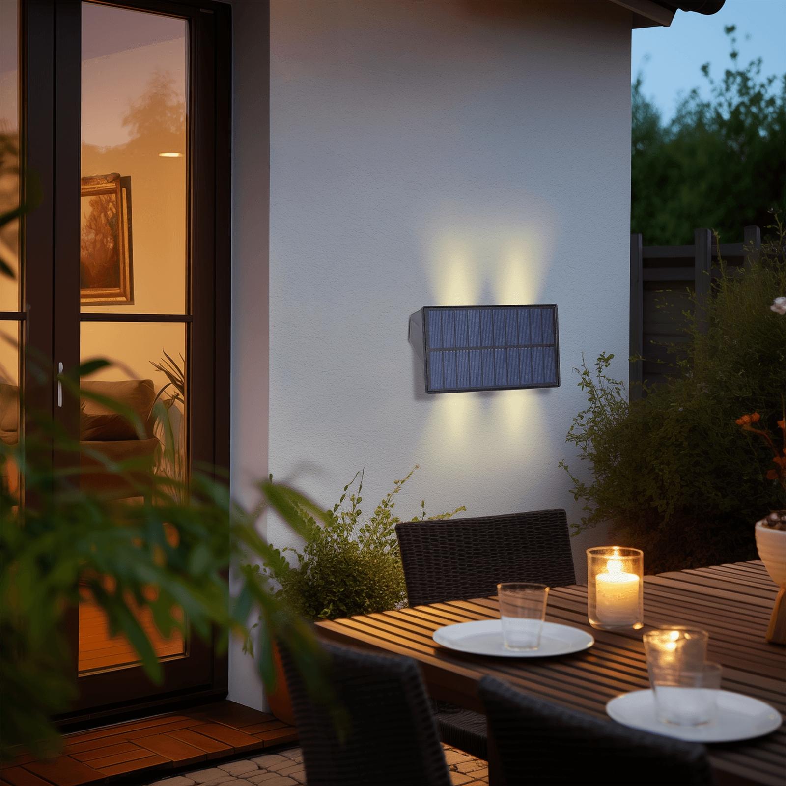 Solar wall lights 4W IP44