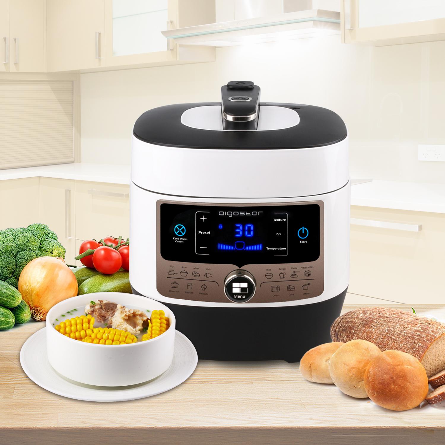 1000W 5.5L Multifunctional Smart Pressure Cooker