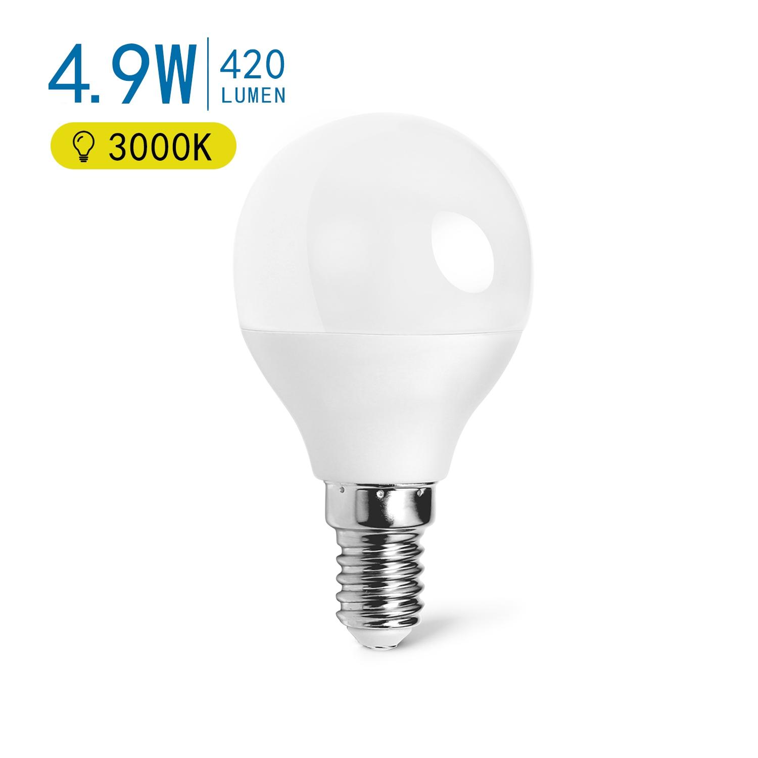 LED G45 E14 4.9W