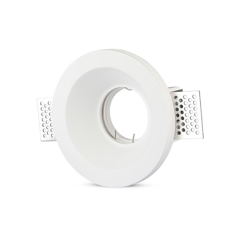 VT-776 GU10 FITTING ROUND - WHITE