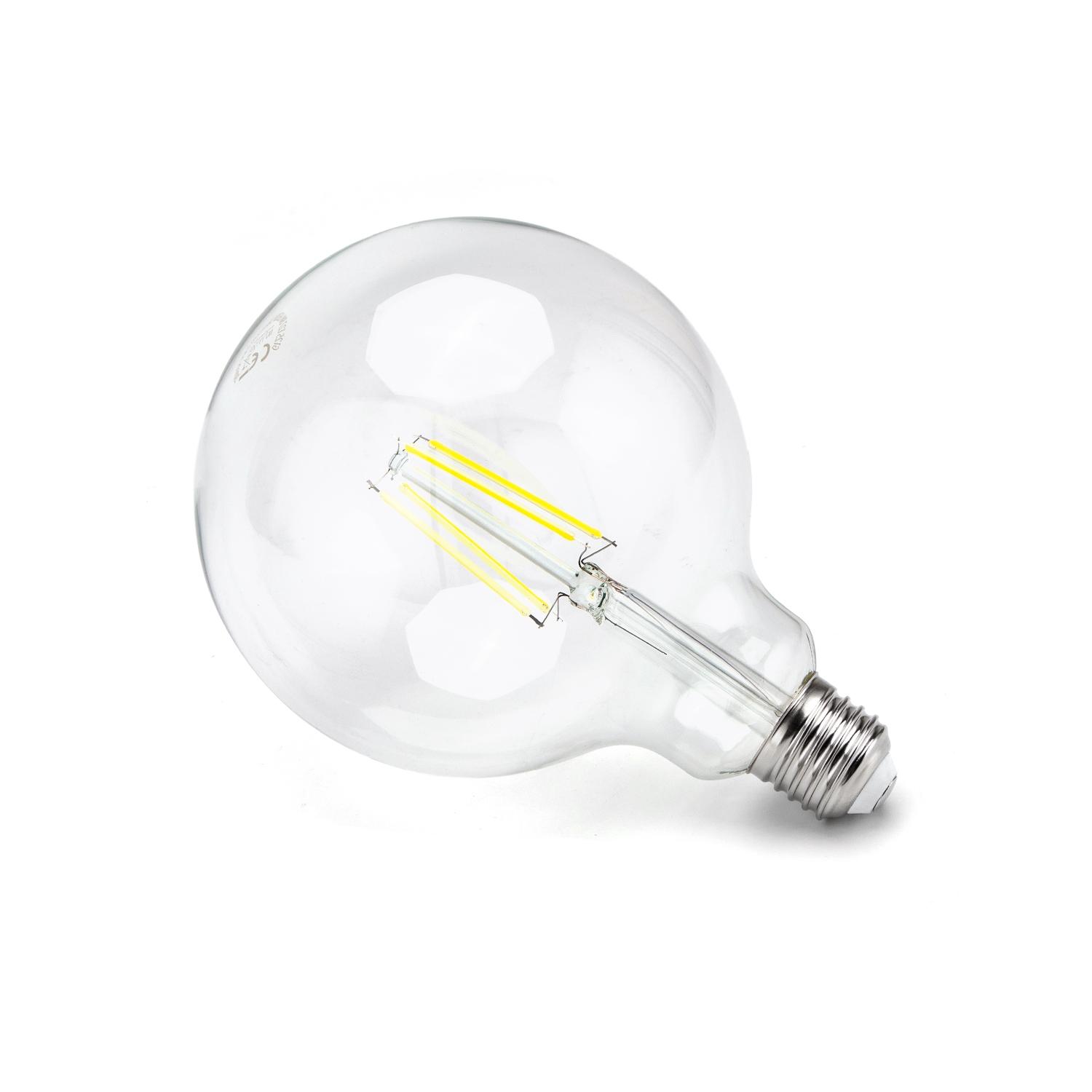 LED Filament Bulb (Clear) G125 E27 6W