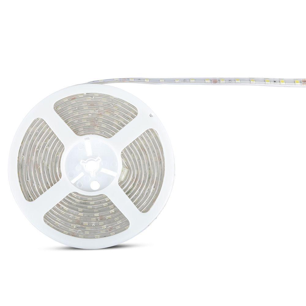 10W Taśma LED, Barwa:6400K, IP65/ Zasilanie: 24V, Rolka:5m, VTAC, SKU 212564