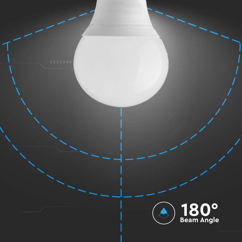 VT-270 6.5W P45 PLASTIC BULB SAMSUNG CHIP 3000K E14