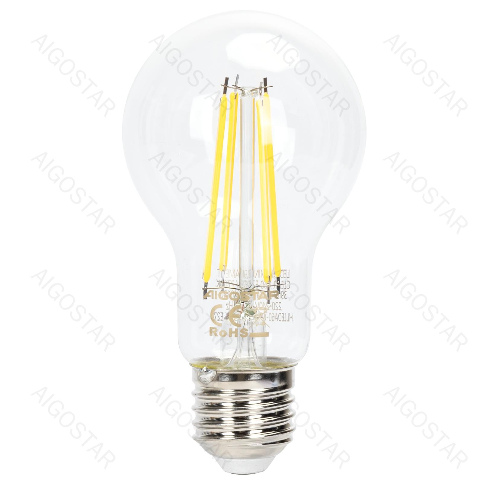 LED dimming filament A60 E27 6W 6500K