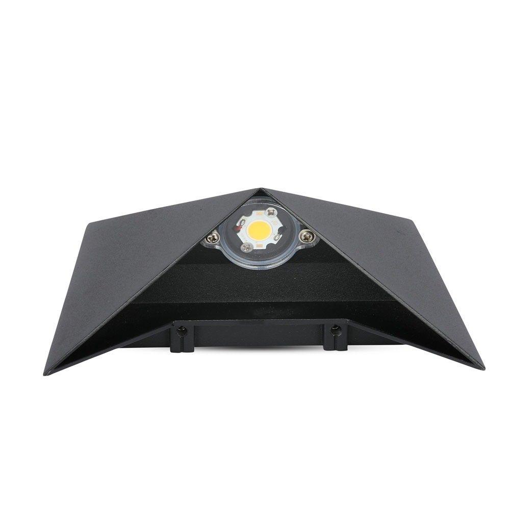 VT-825 5W LED WALL LIGHT 3000K -BLACK BODY