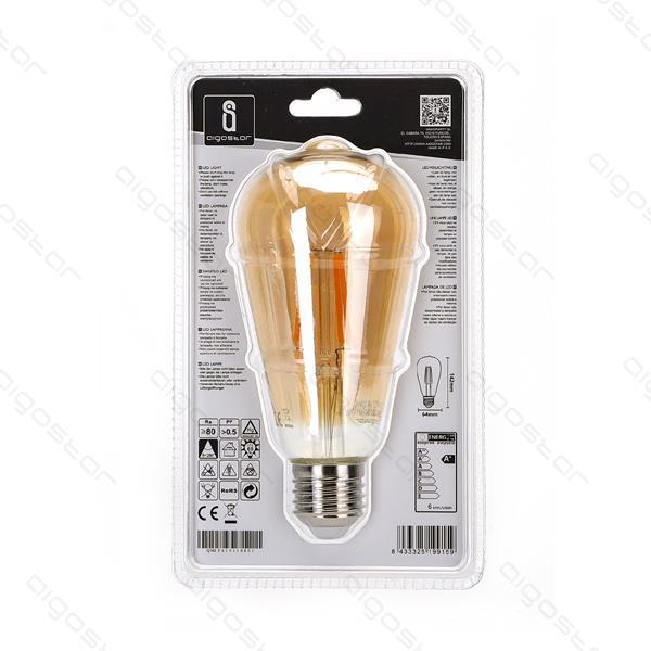 LED filament lamp ST64