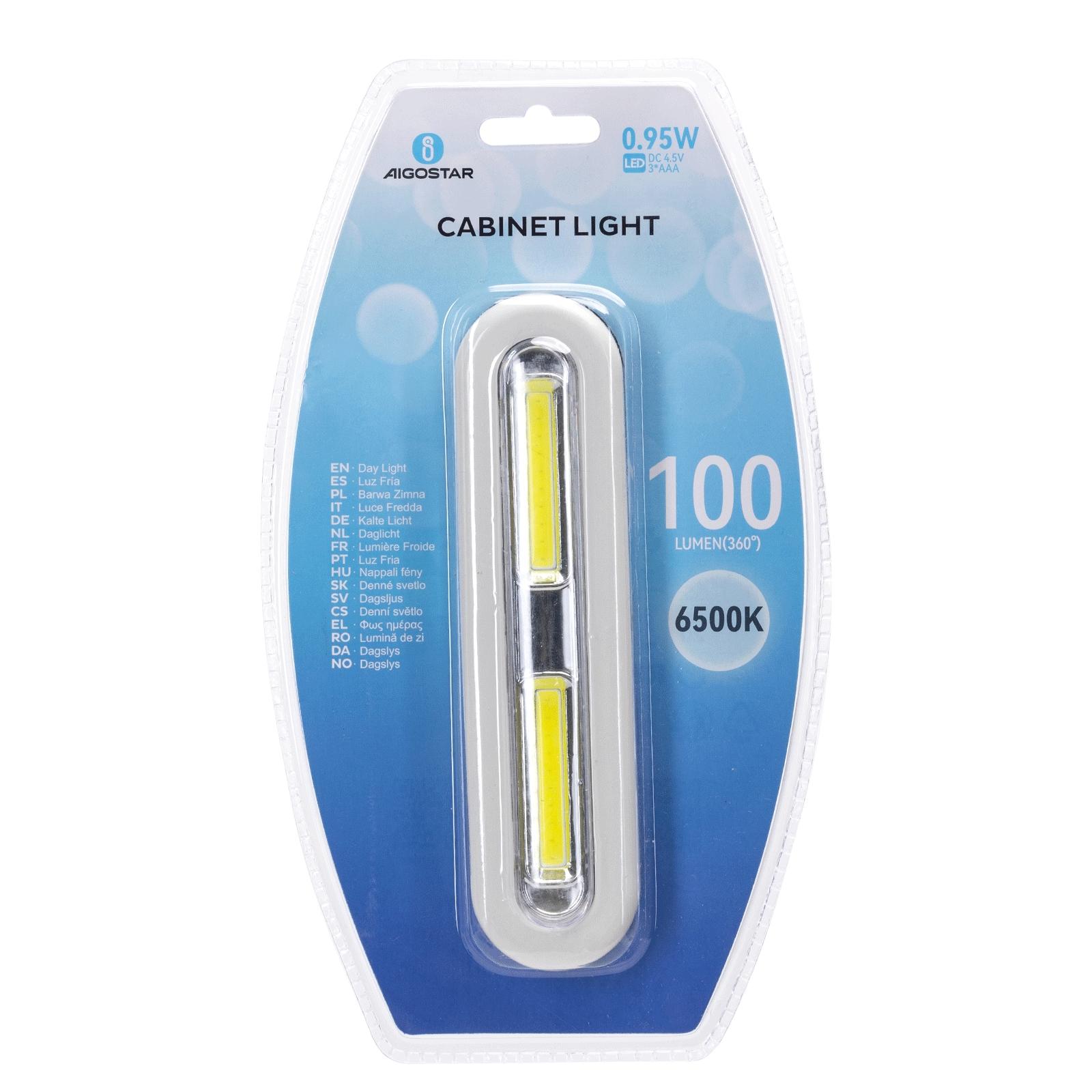 Cabinet light 17.8cm 6500K 3*AAA