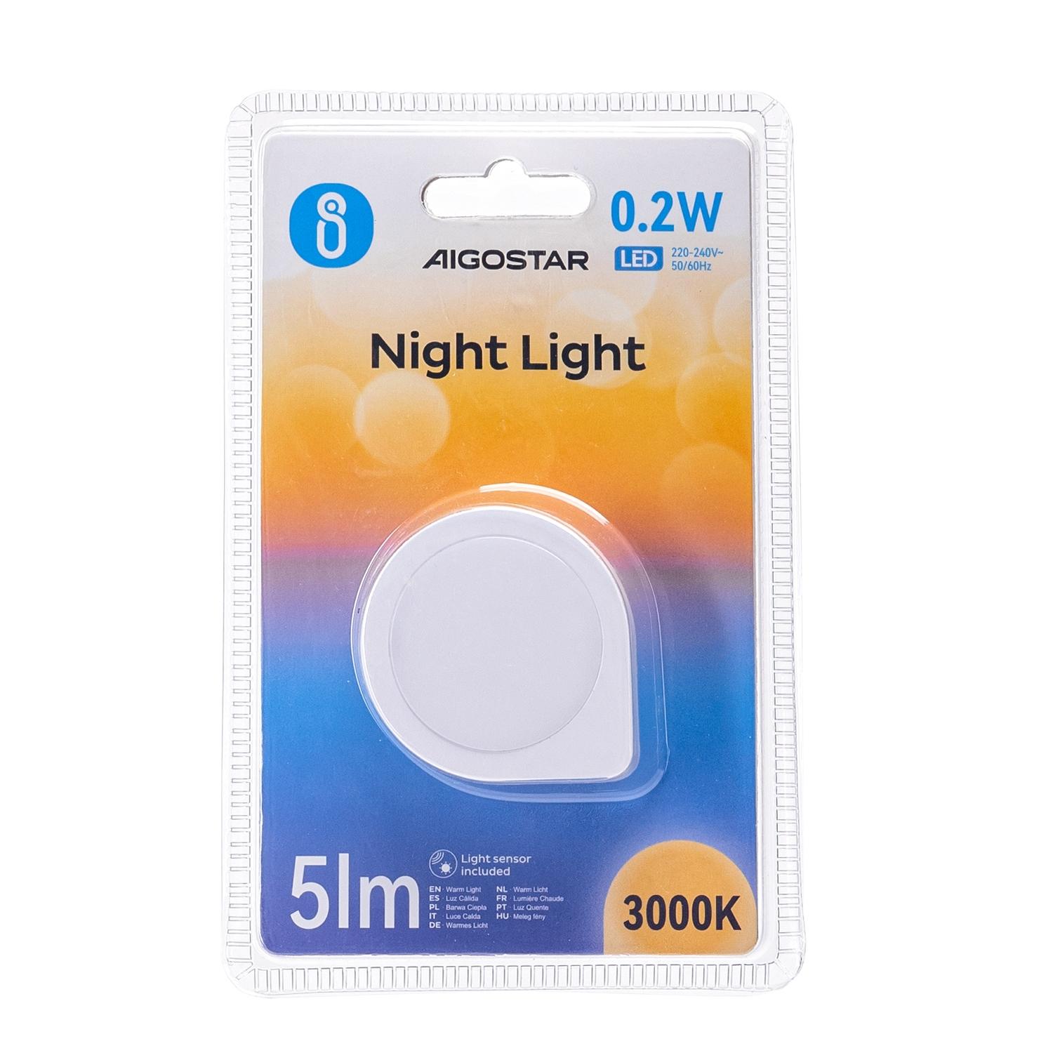 Night Light 0.2W 7mA Inductive